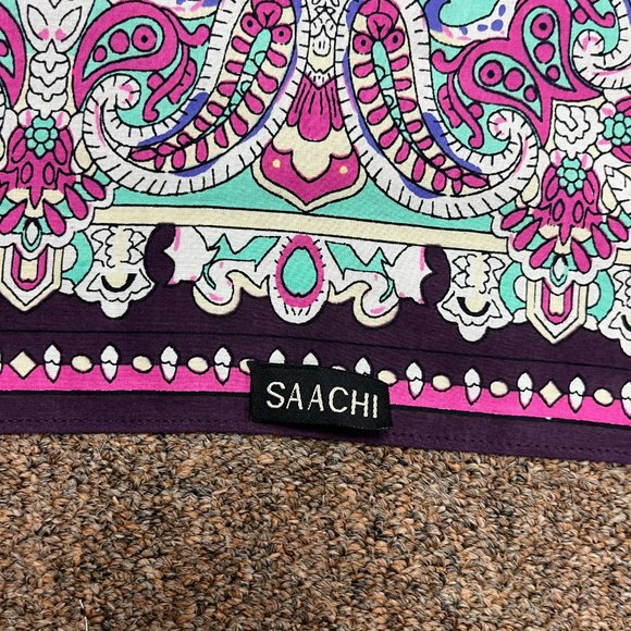 Free People Paisley Trellis Print Bandana - Picture 6 of 6